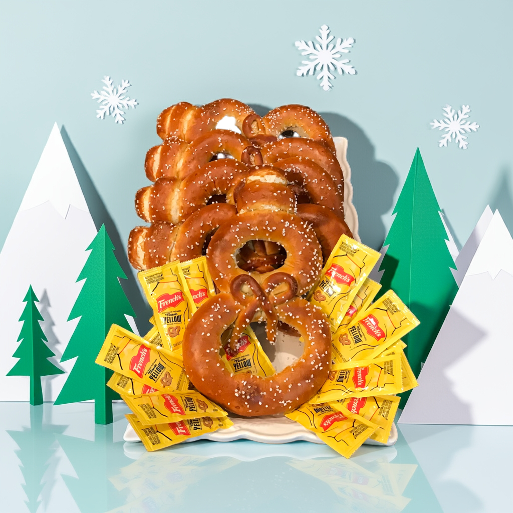Let it snowman pretzels 5 Pretzel Package