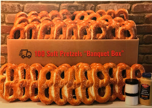 100 Philly Soft Pretzels Banquet Box